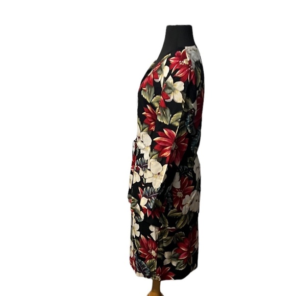 Norton McNaughton VINTAGE 80's Floral Blazer Wrap‎ Skirt Suit Set, Sz 6 - Picture 2 of 14